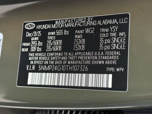 New 2026 Hyundai Santa Fe SEL image 33