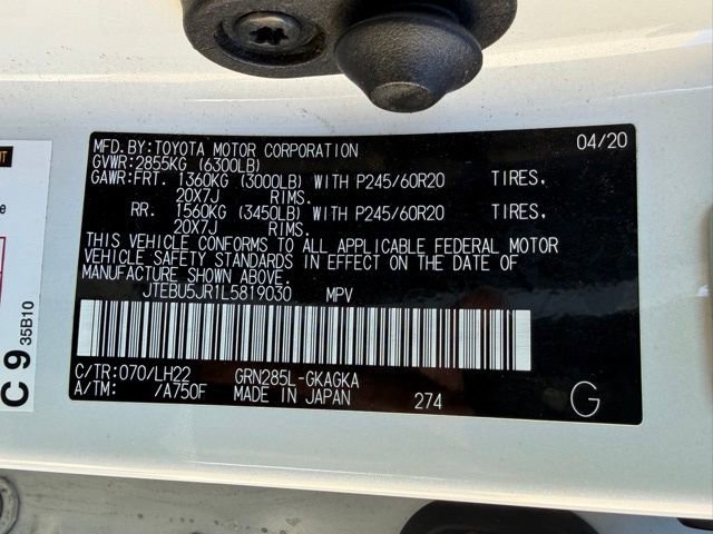 Used 2020 Toyota 4Runner Nightshade AWD/4WD image 33