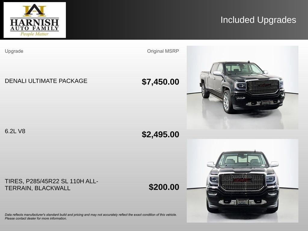 Used 2017 GMC Sierra 1500 Denali w/ Denali Ultimate Package image 4