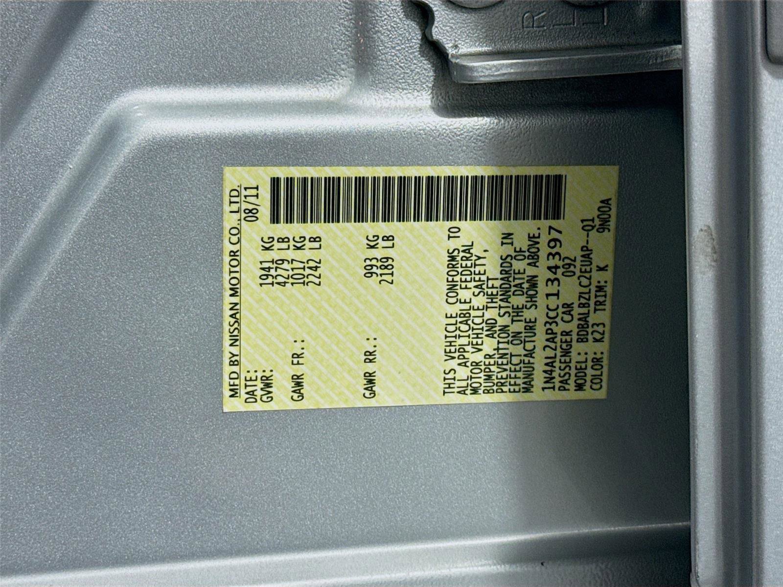 Used 2012 Nissan Altima 2.5 S FWD image 35