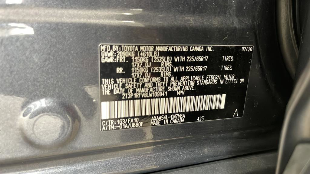 Used 2020 Toyota RAV4 XLE w/ All Weather Liner Package AWD/4WD image 25