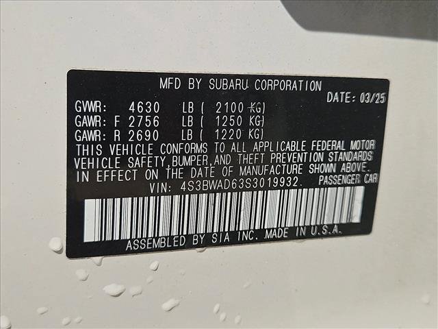 Used 2025 Subaru Legacy Premium AWD/4WD image 18