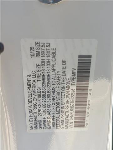 New 2026 Honda Odyssey EX-L image 22