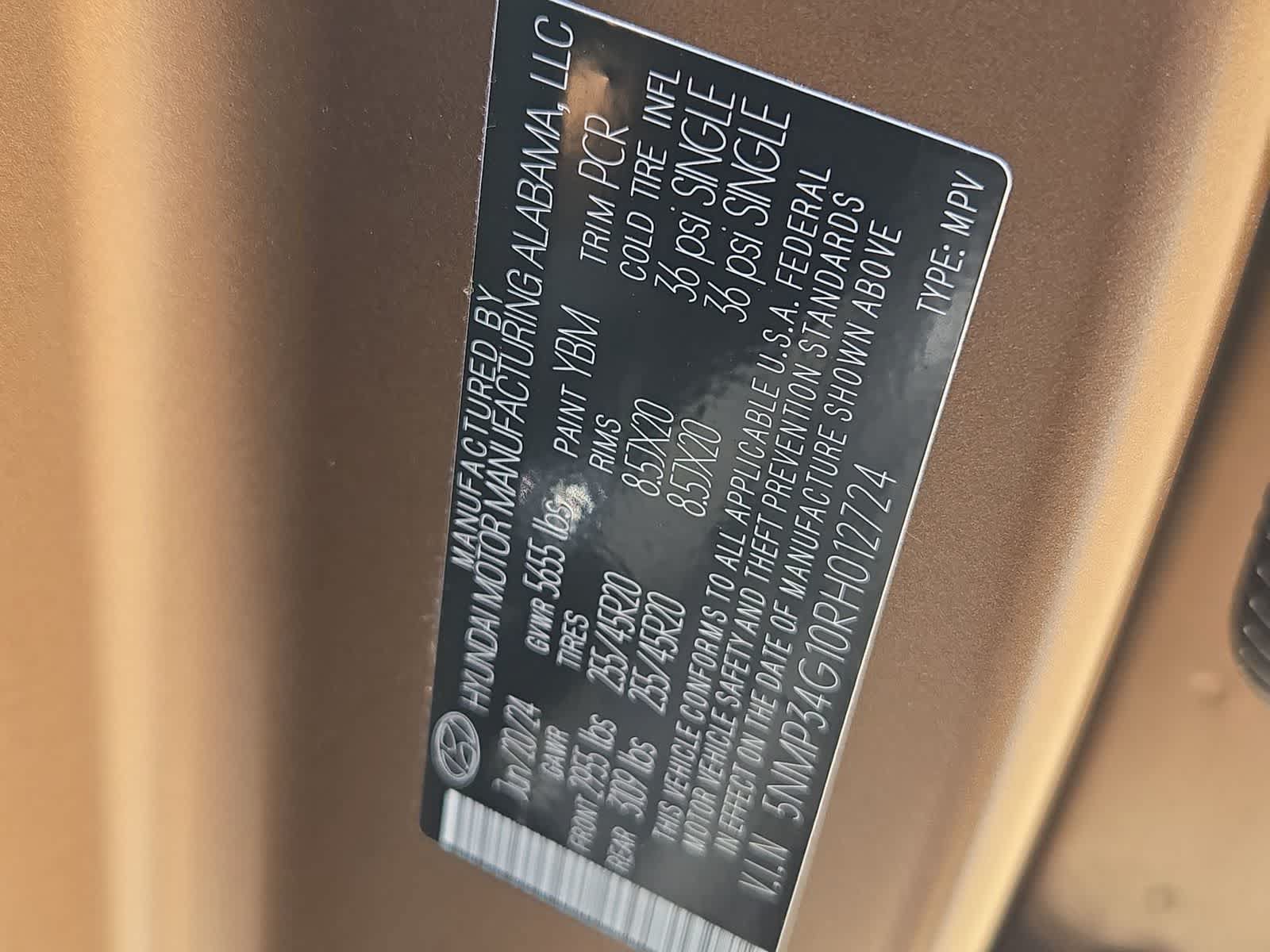 Used 2024 Hyundai Santa Fe Limited FWD image 38