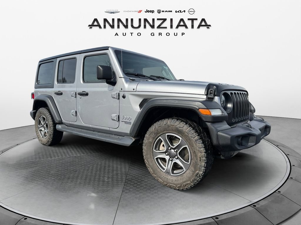 Certified 2021 Jeep Wrangler Unlimited Sport AWD/4WD image 7