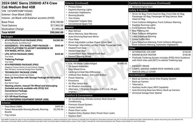 Used 2024 GMC Sierra 2500 AT4 w/ AT4 Premium Plus Package image 28