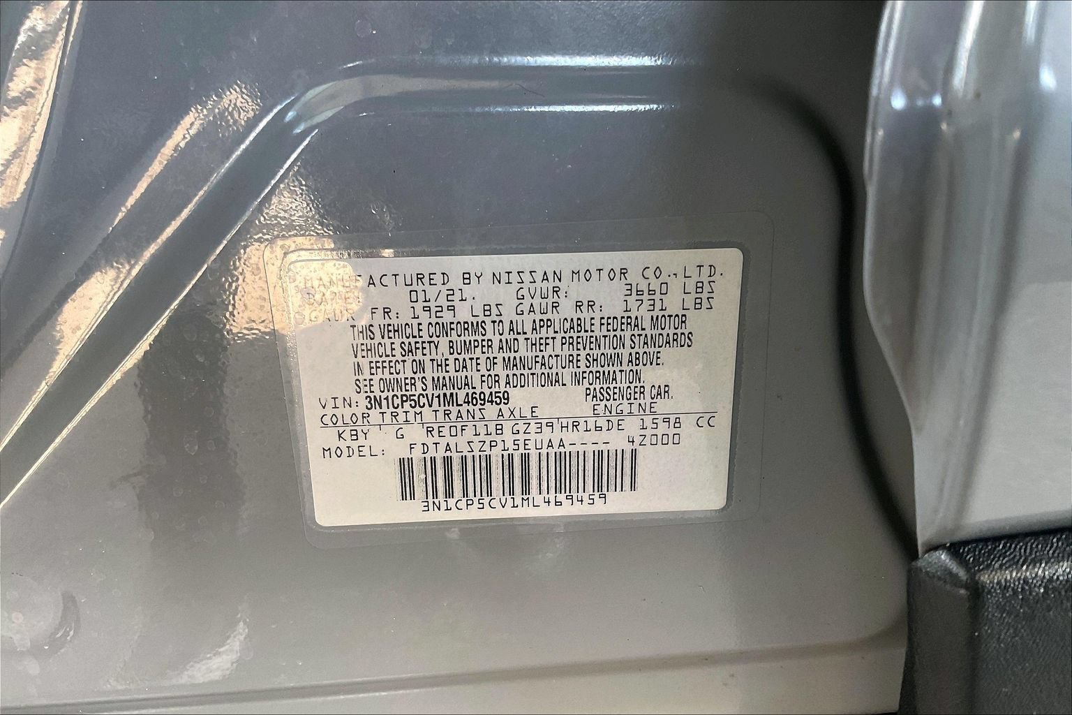 Used 2021 Nissan Kicks SV FWD image 17