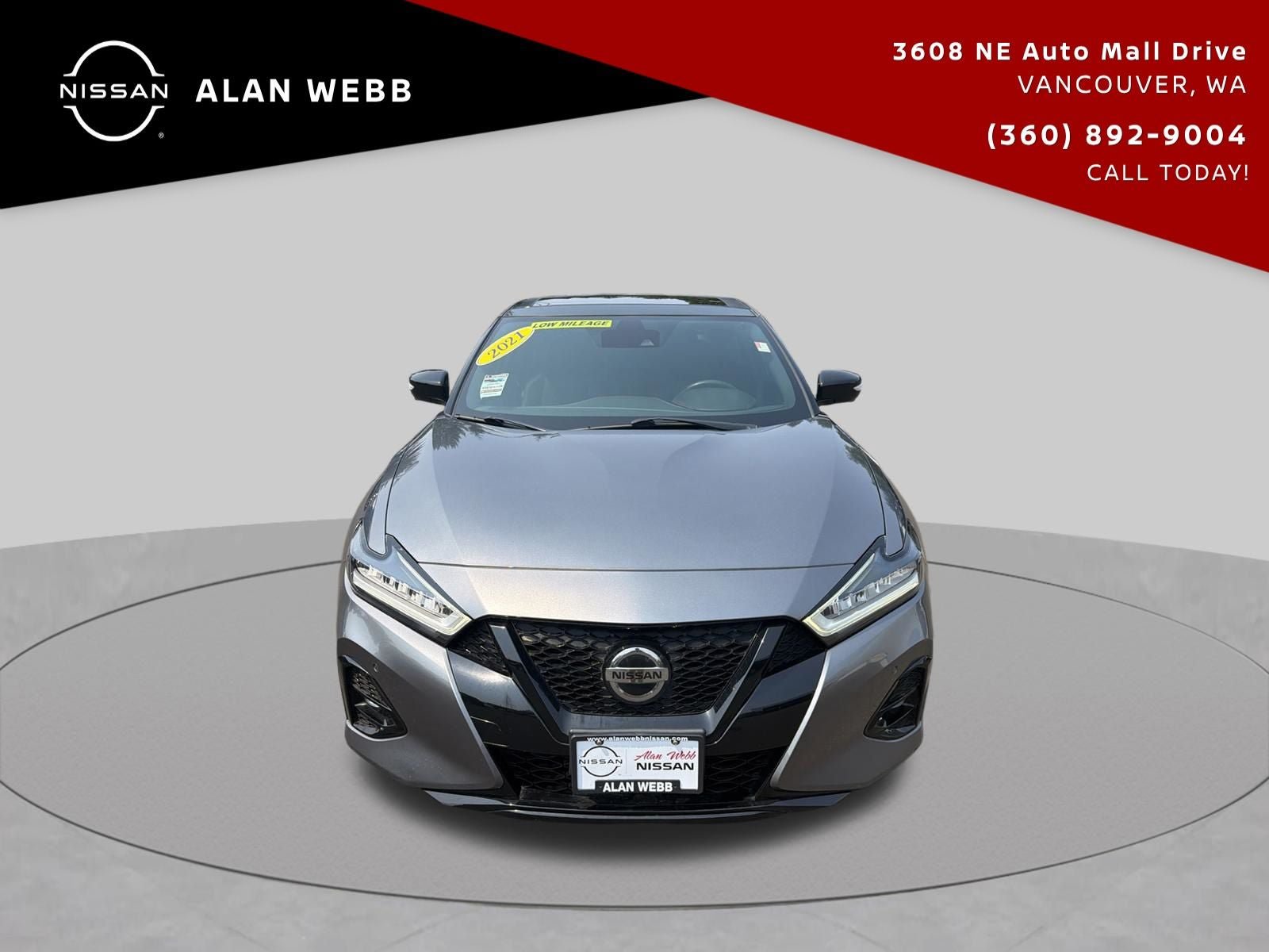 Used 2021 Nissan Maxima SR w/ Sport Mat Group FWD image 8