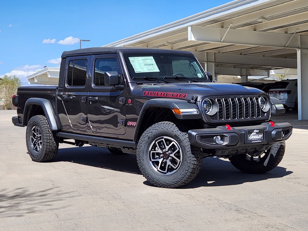 New 2026 Jeep Gladiator Rubicon w/ Steel Power Dome Hood Package