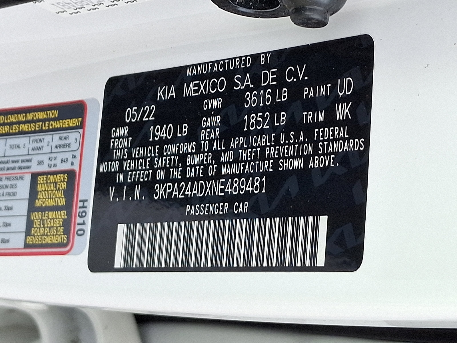 Used 2022 Kia Rio LX FWD image 26