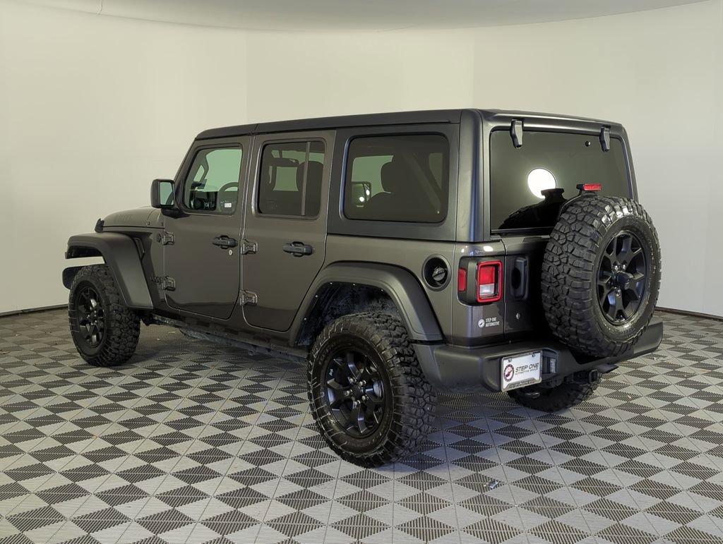 Used 2022 Jeep Wrangler Unlimited Willys image 7