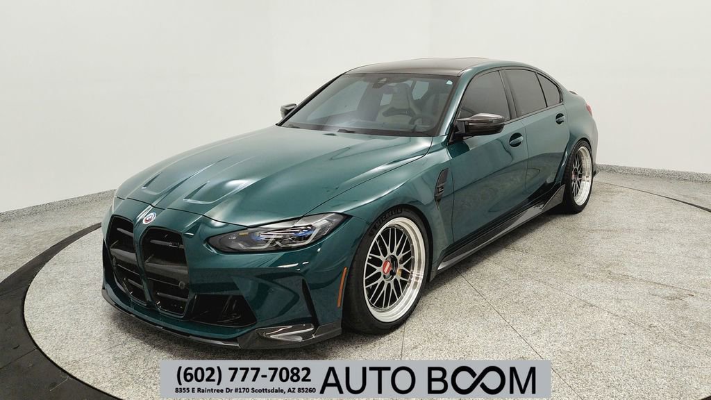 Used 2023 BMW M3 Competition w/ M Carbon Exterior Package image 1