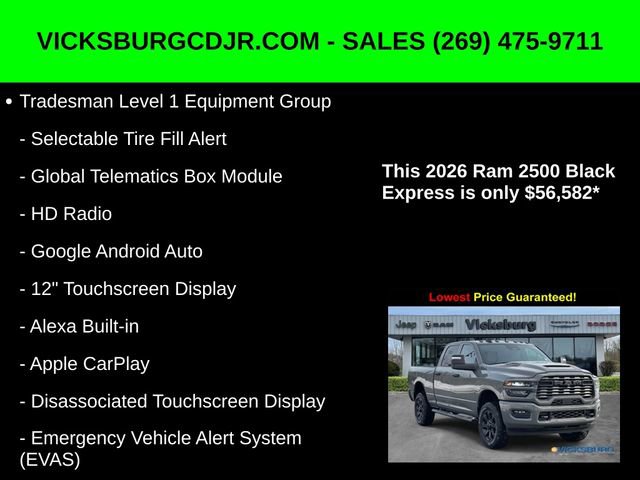 New 2026 RAM 2500 Tradesman image 33