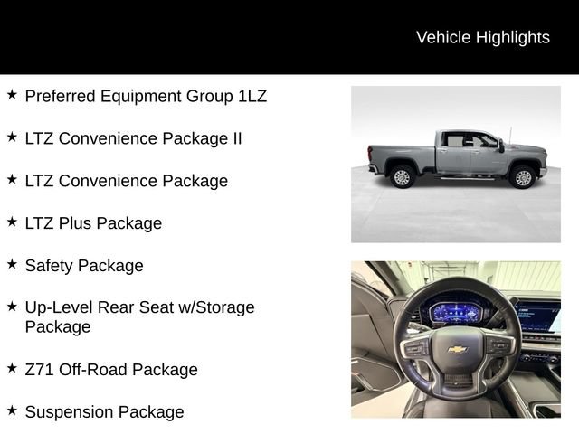 Certified 2024 Chevrolet Silverado 2500 LTZ w/ LTZ Plus Package AWD/4WD image 16