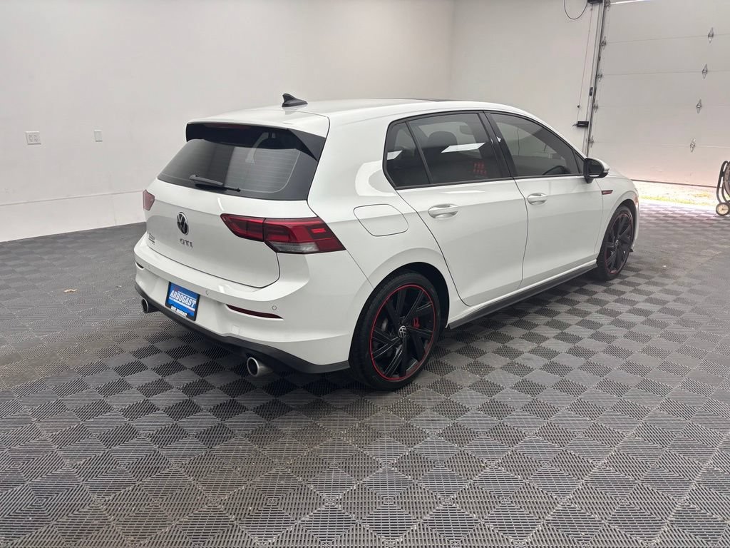 Used 2022 Volkswagen GTI SE w/ Black Wheel Package FWD image 8