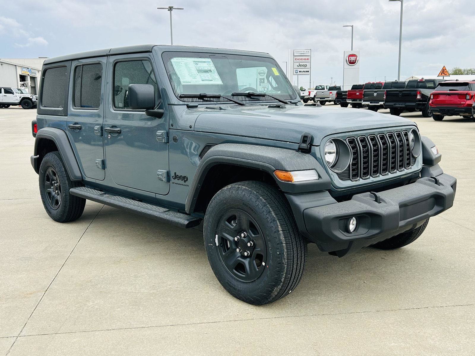 New 2026 Jeep Wrangler Unlimited Sport AWD/4WD video 2