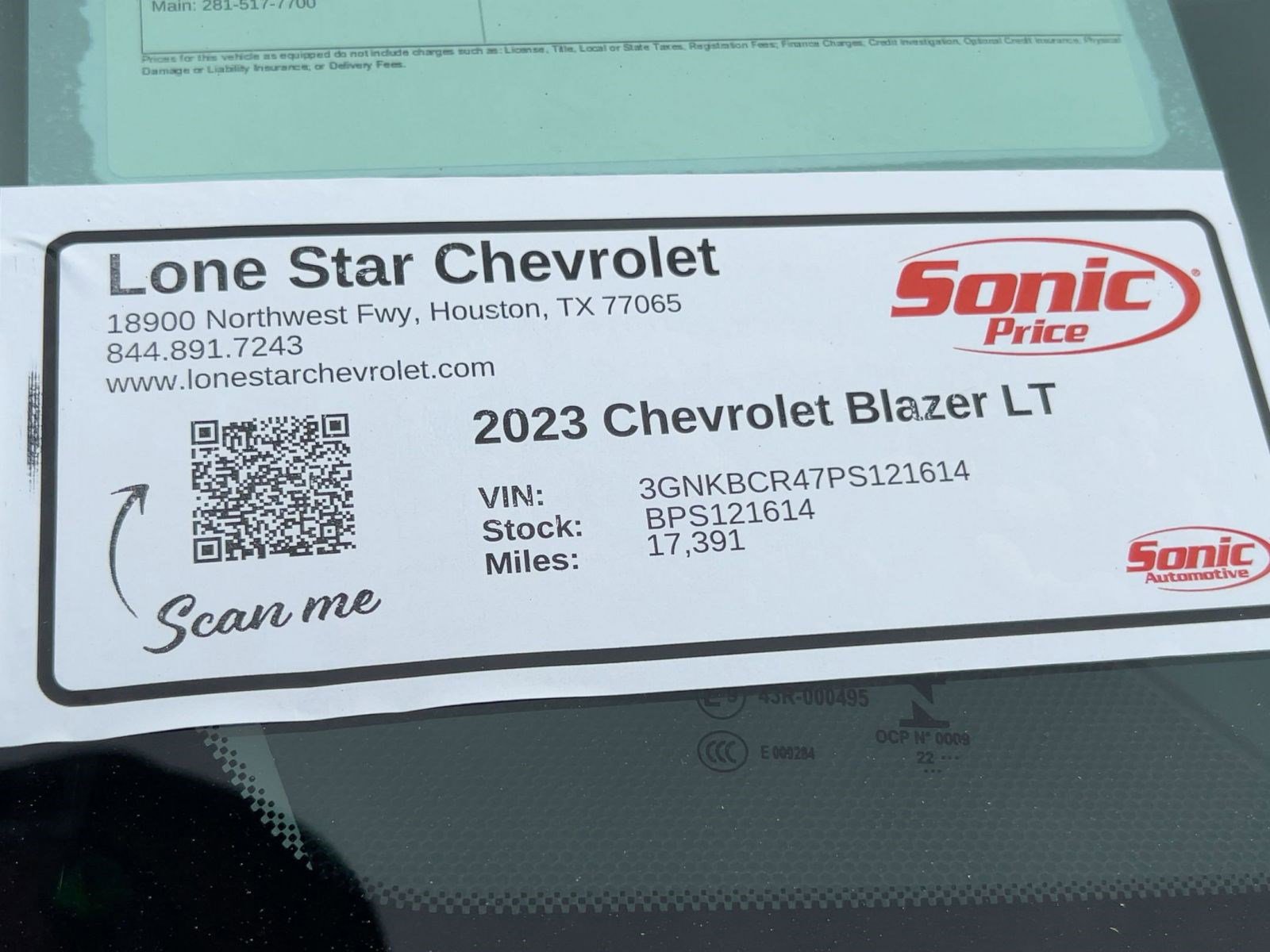 Certified 2023 Chevrolet Blazer LT w/ Convenience Package image 32