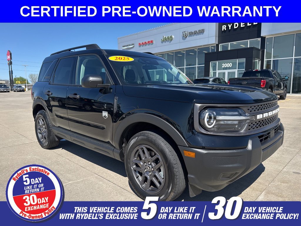 Certified 2025 Ford Bronco Sport Big Bend