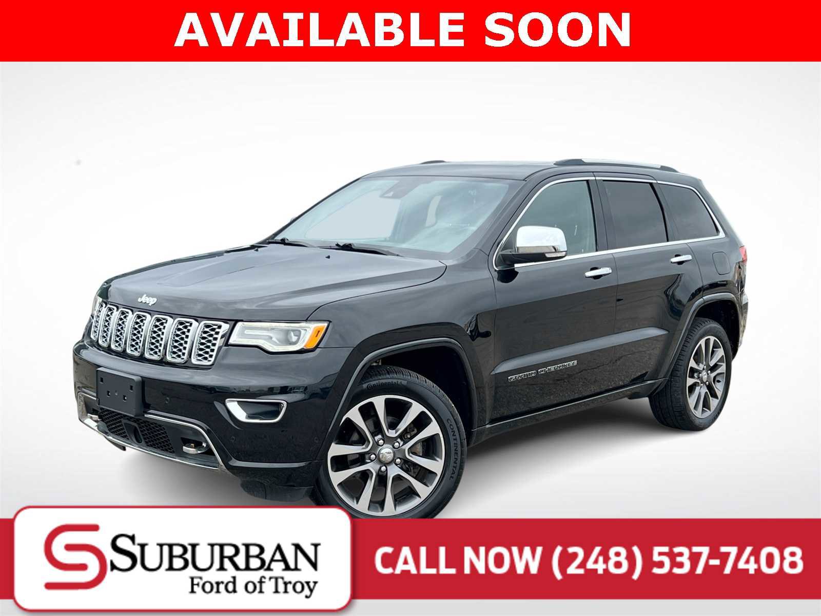 Used 2017 Jeep Grand Cherokee Overland w/ Jeep Active Safety Group