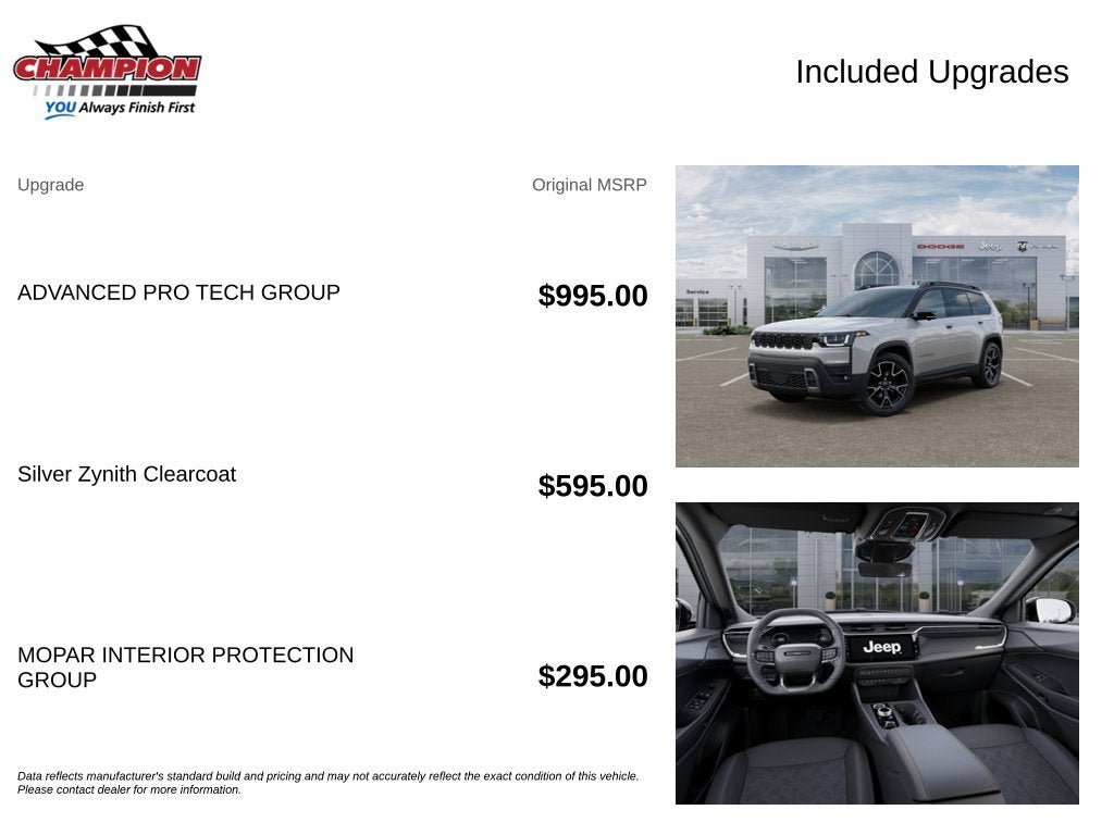New 2026 Jeep Cherokee Overland w/ Advanced Pro Tech Group AWD/4WD image 6