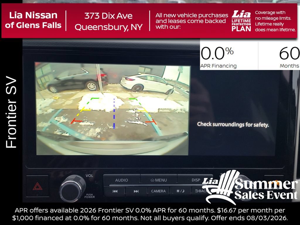 New 2026 Nissan Frontier SV w/ SV Convenience Package AWD/4WD image 20