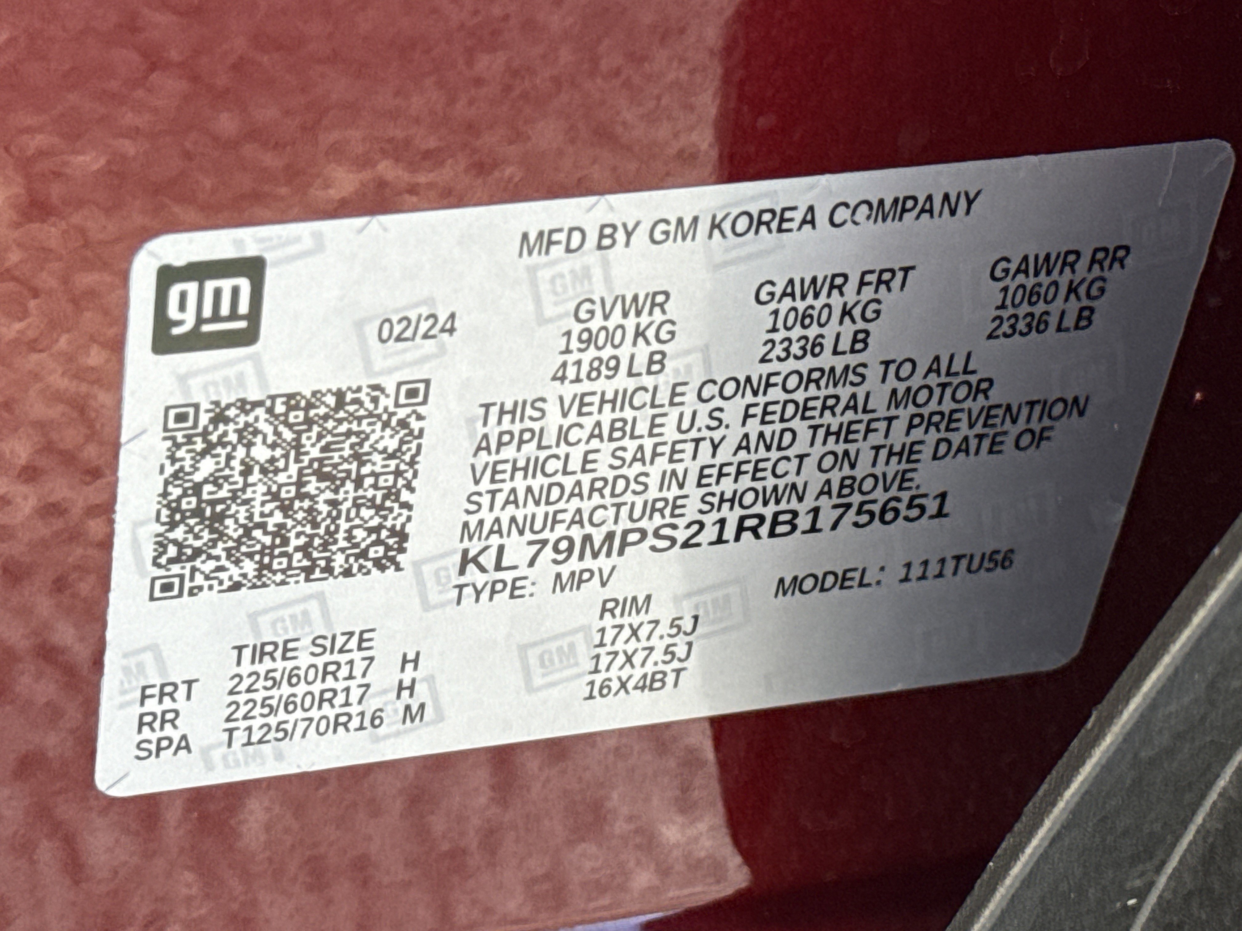 Certified 2024 Chevrolet TrailBlazer LT image 44