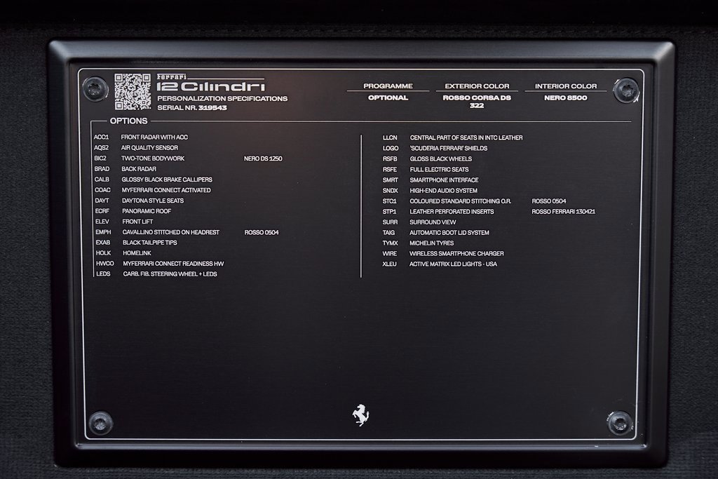 Used 2025 Ferrari 12Cilindri image 31