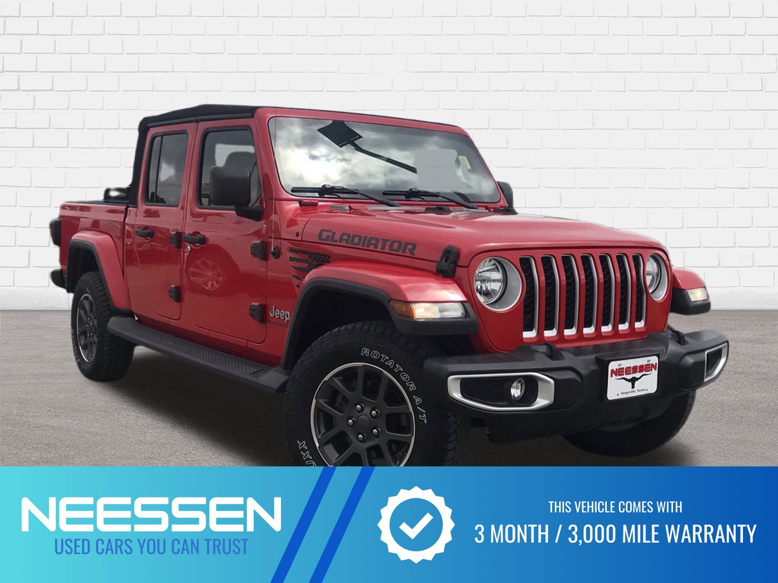 Used 2020 Jeep Gladiator Overland w/ Trailer Tow Package