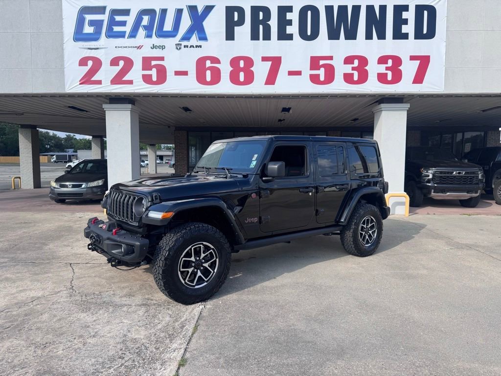 Used 2024 Jeep Wrangler Unlimited Rubicon AWD/4WD image 1