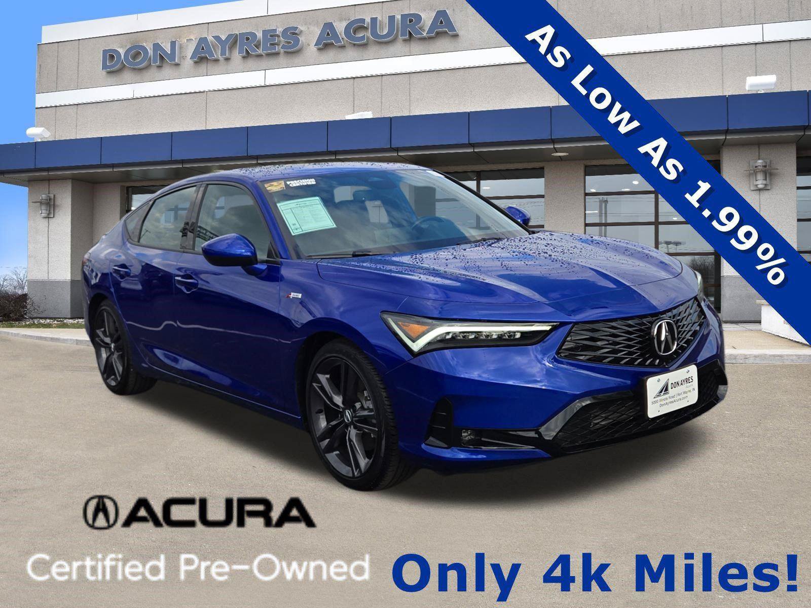Certified 2025 Acura Integra A-Spec FWD image 1