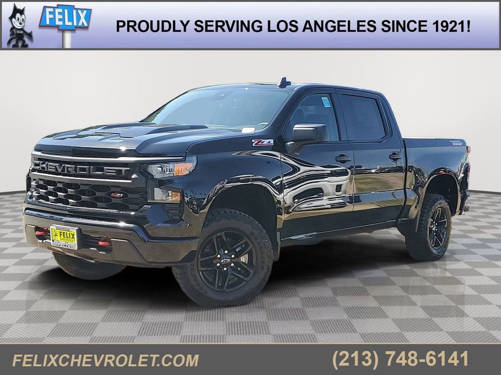 New 2026 Chevrolet Silverado 1500 Custom Trail Boss AWD/4WD image 1