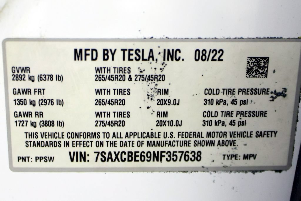 Used 2022 Tesla Model X Plaid AWD/4WD image 48