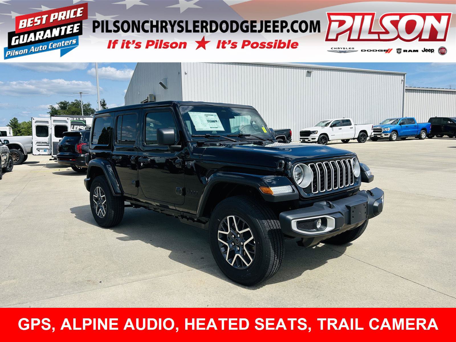 New 2026 Jeep Wrangler Unlimited Sahara w/ Technology Group