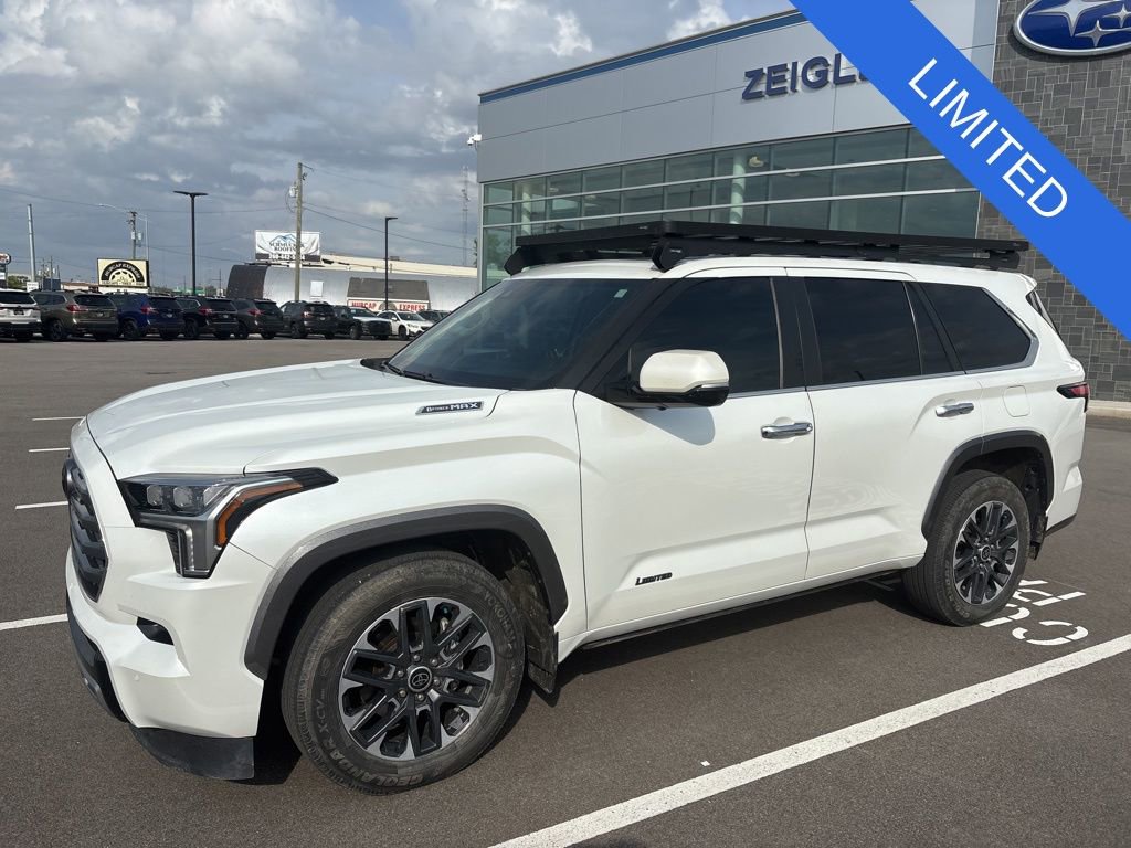 Used 2024 Toyota Sequoia Limited w/ Tow Technology Package AWD/4WD image 8