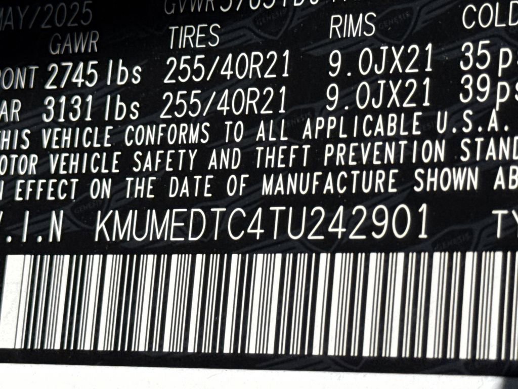 Used 2026 Genesis GV70 3.5T Sport Prestige image 35