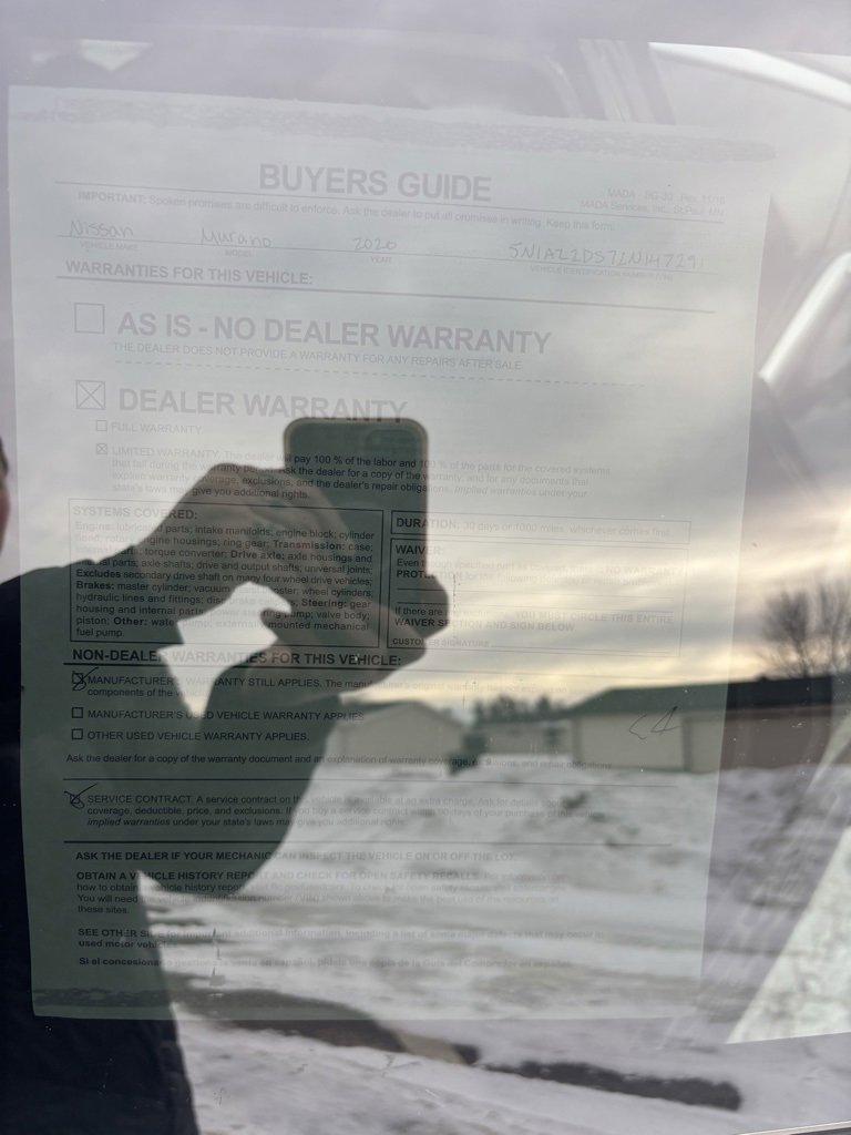 Used 2020 Nissan Murano Platinum image 29