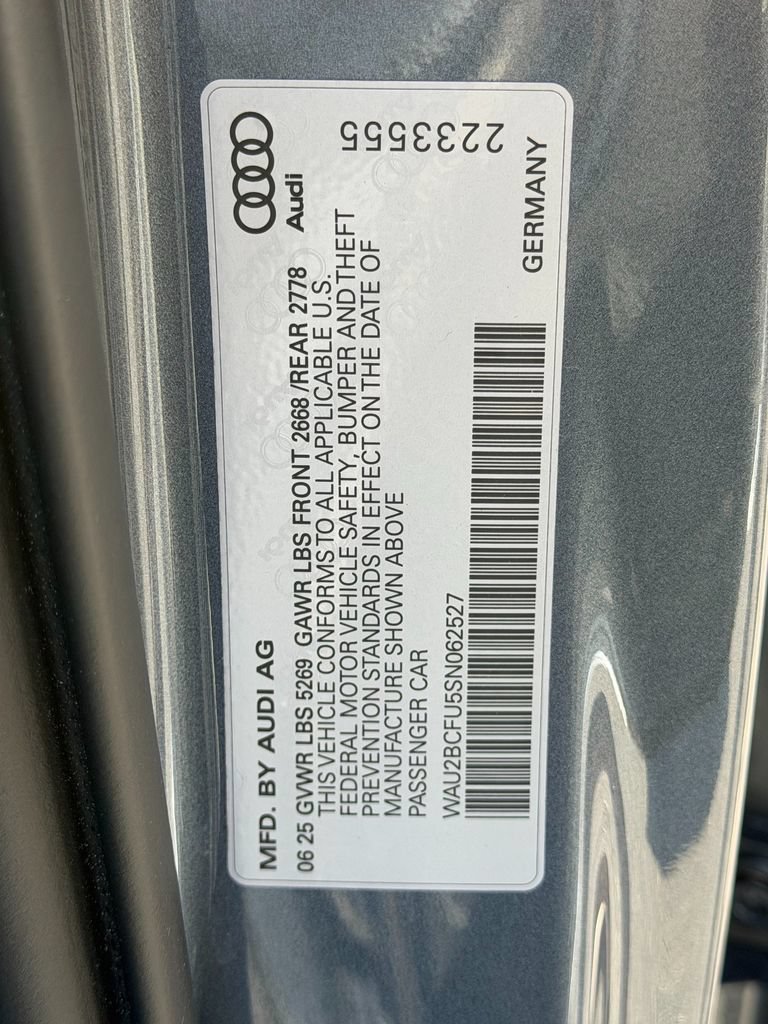 Certified 2025 Audi A5 2.0T Premium w/ Premium Plus AWD/4WD image 9