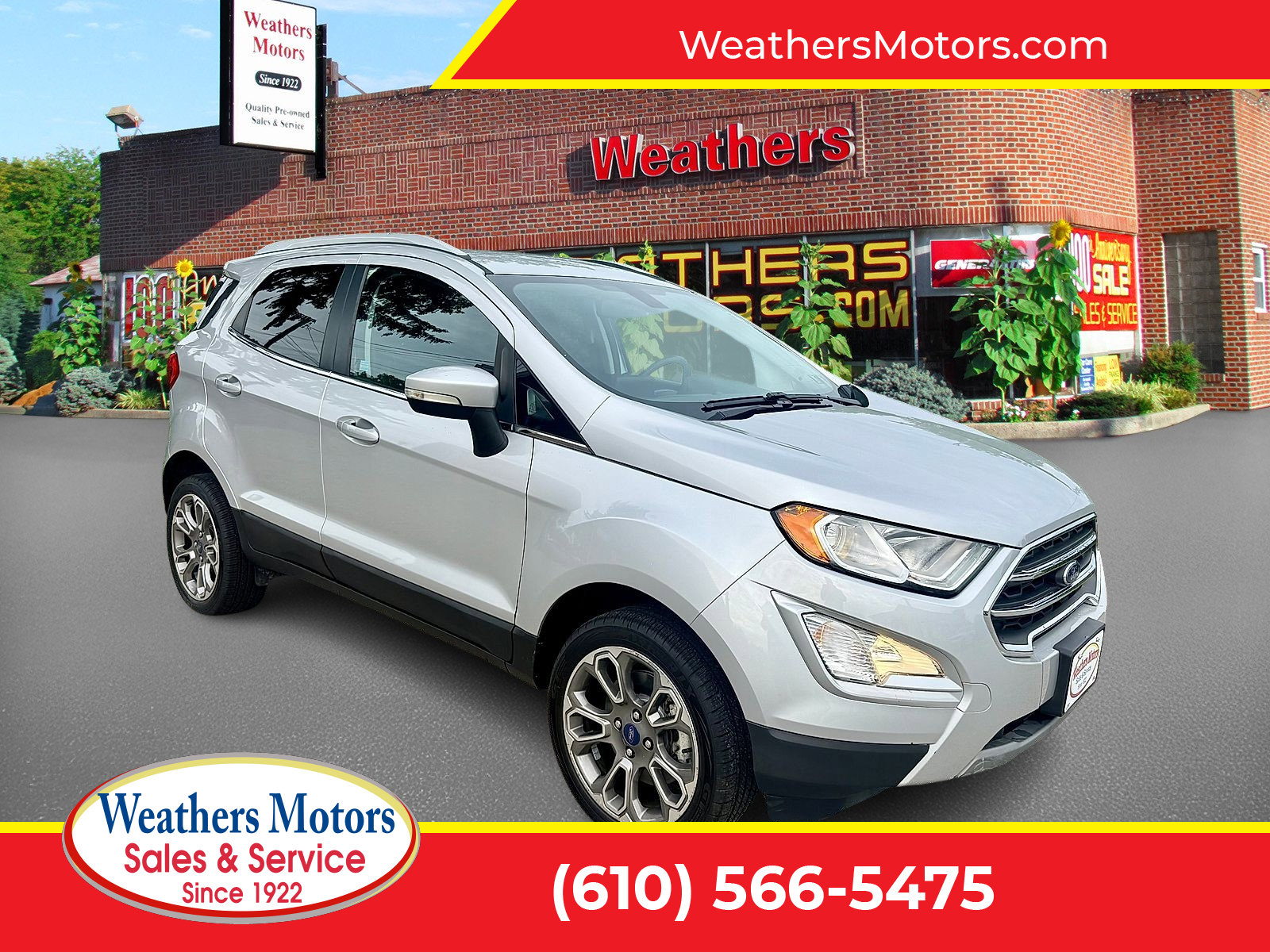 Used 2018 Ford EcoSport Titanium w/ Titanium Cold Weather Package AWD/4WD image 1
