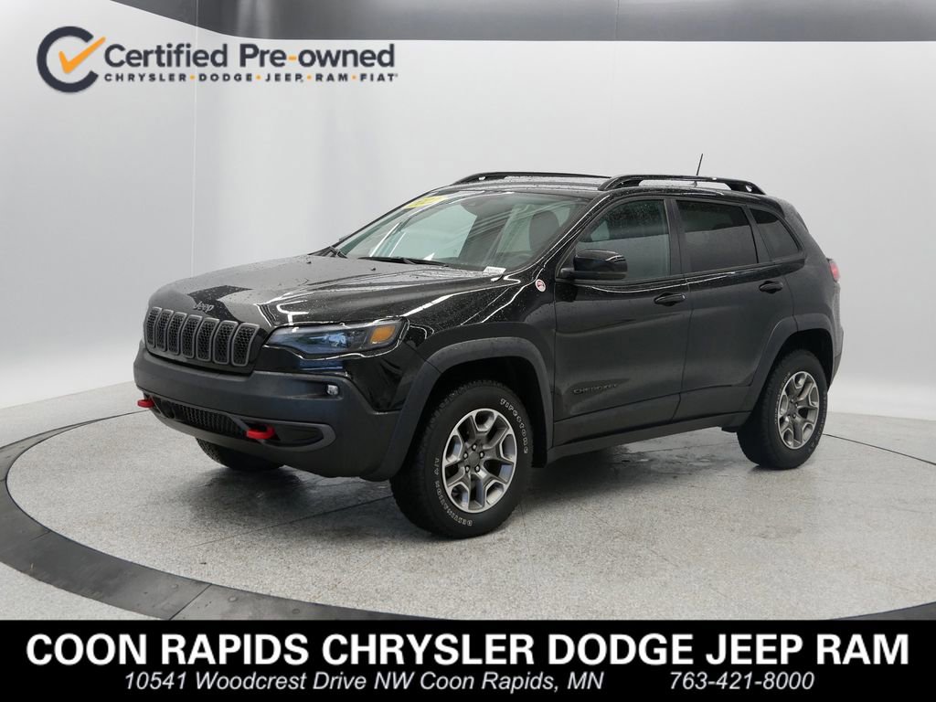 Certified 2022 Jeep Cherokee Trailhawk w/ Comfort/Convenience Group image 1