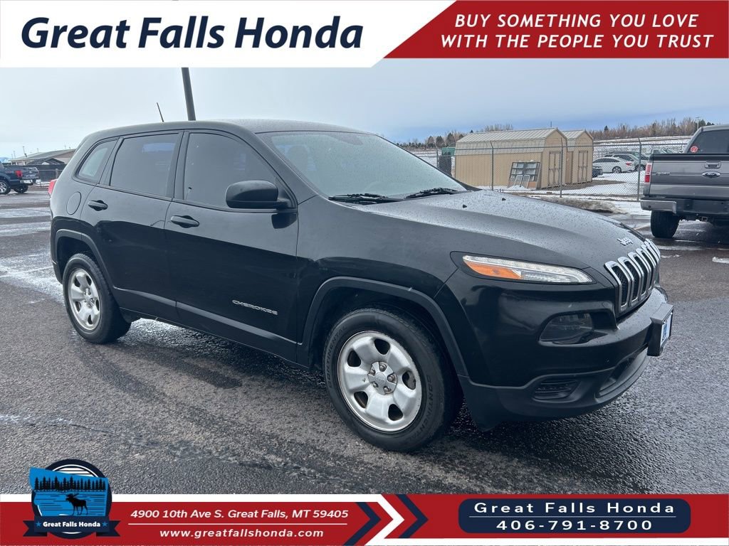 Used 2016 Jeep Cherokee Sport image 1
