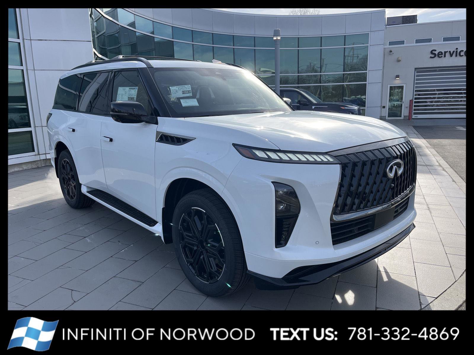 New 2026 INFINITI QX80 4WD w/ Sport Exterior Package