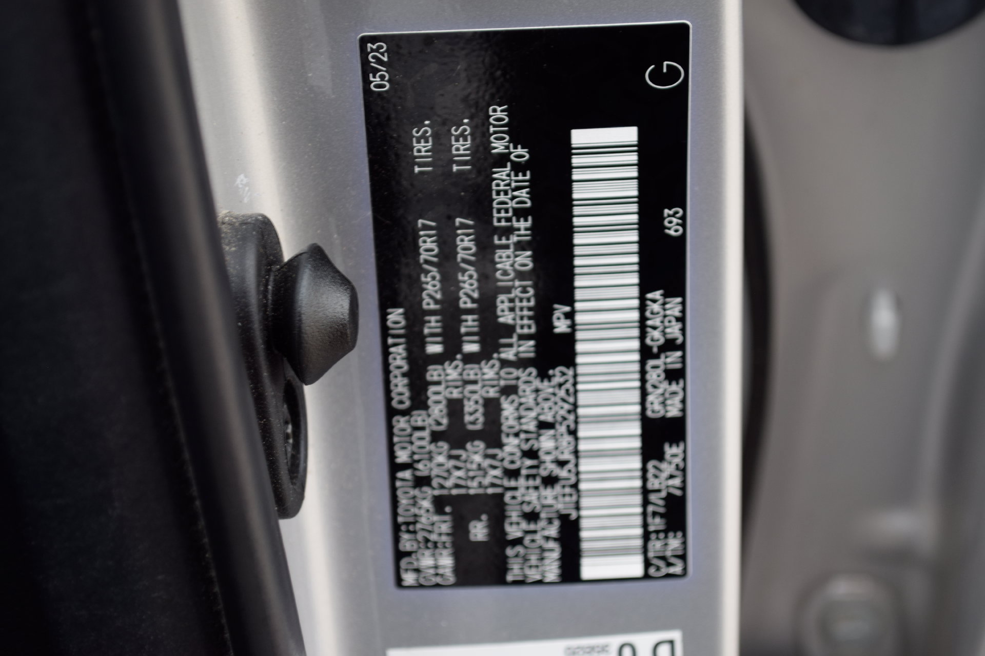 Used 2023 Toyota 4Runner SR5 Premium w/ Moonroof Package RWD image 27