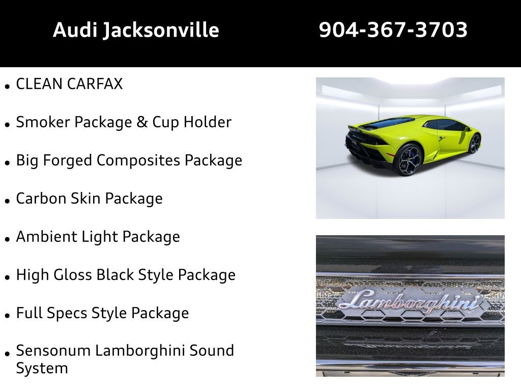 Used 2020 Lamborghini Huracan EVO image 9