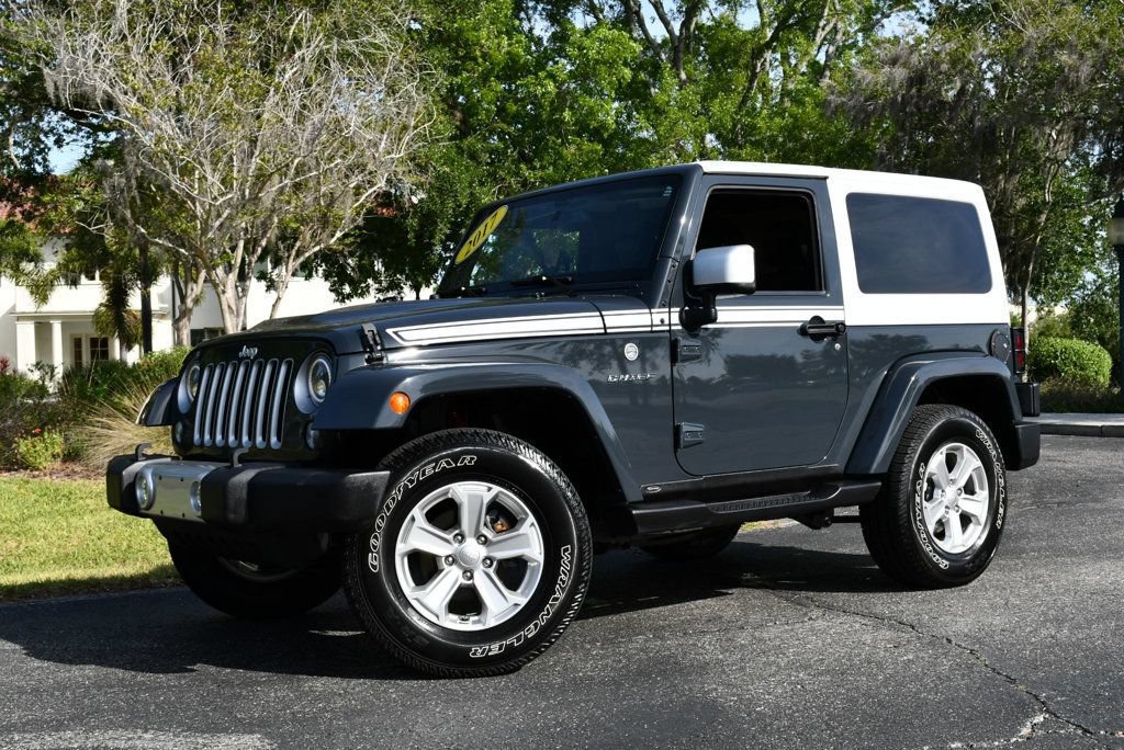 Used 2017 Jeep Wrangler Sahara w/ Quick Order Package 24E Chief AWD/4WD video 2