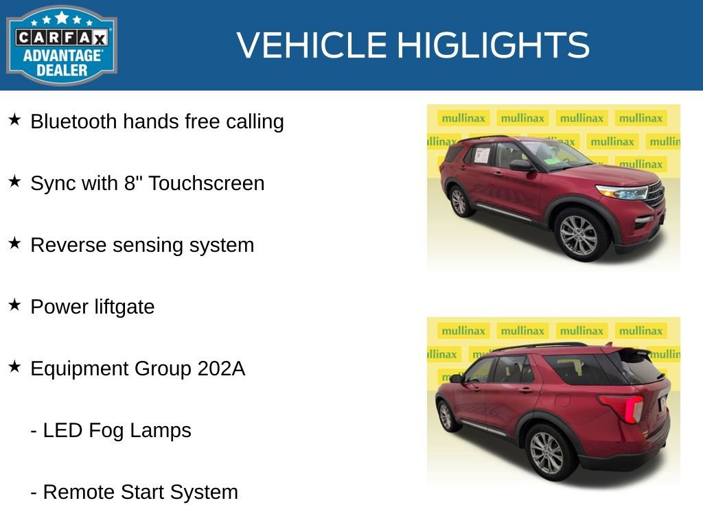 Used 2020 Ford Explorer XLT w/ Equipment Group 202A image 23