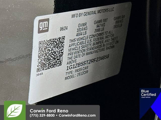 Used 2024 Chevrolet Malibu LS w/ LPO, Floor Liner Package image 33