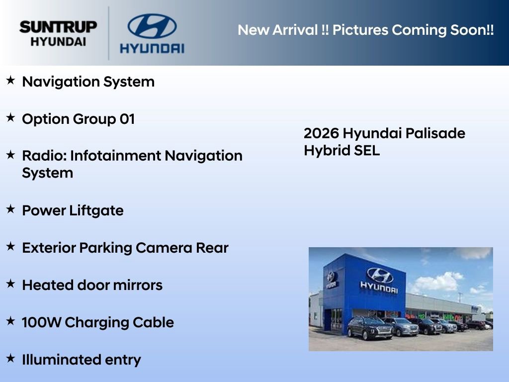 New 2026 Hyundai Palisade SEL AWD/4WD image 2