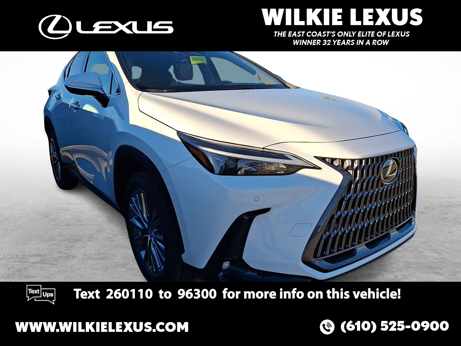 New 2026 Lexus NX 350 AWD w/ Premium Package