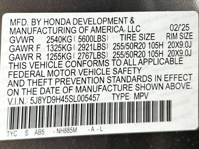 Certified 2025 Acura MDX FWD w/ Technology Package image 33