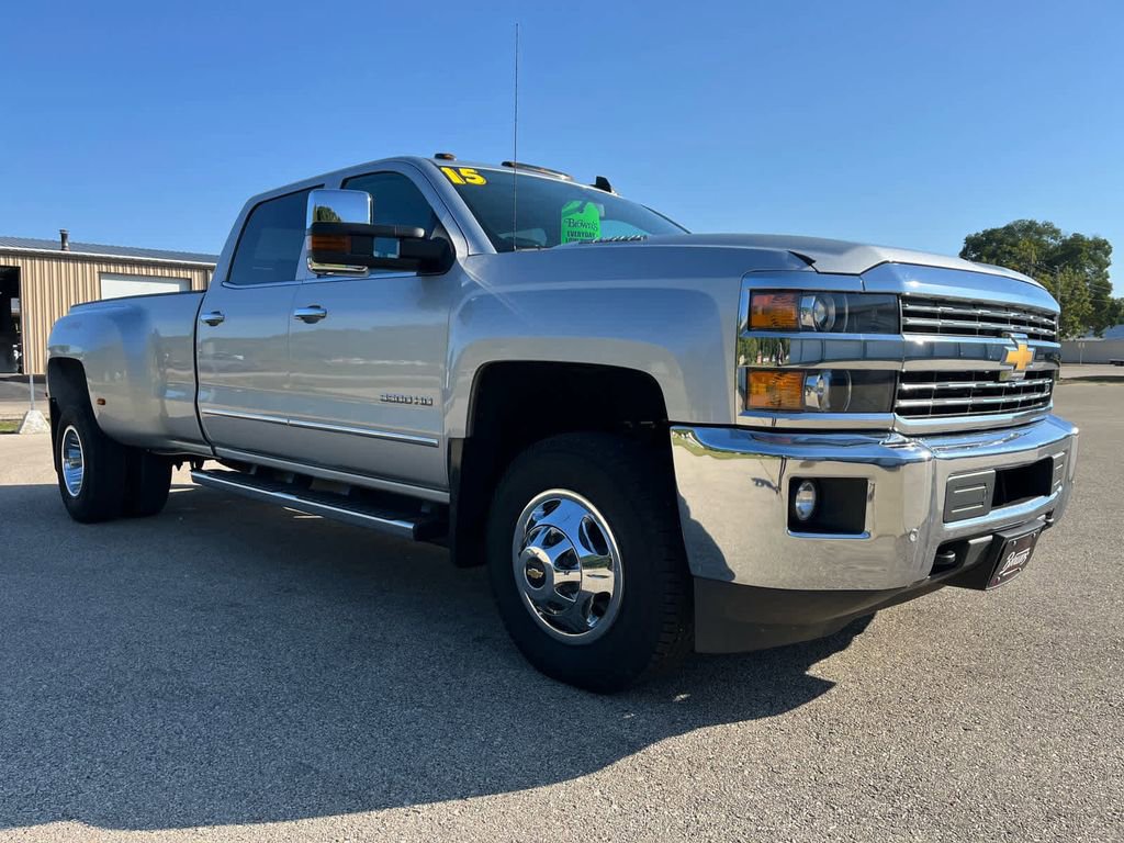 Used 2015 Chevrolet Silverado 3500 LTZ w/ Duramax Plus Package image 3